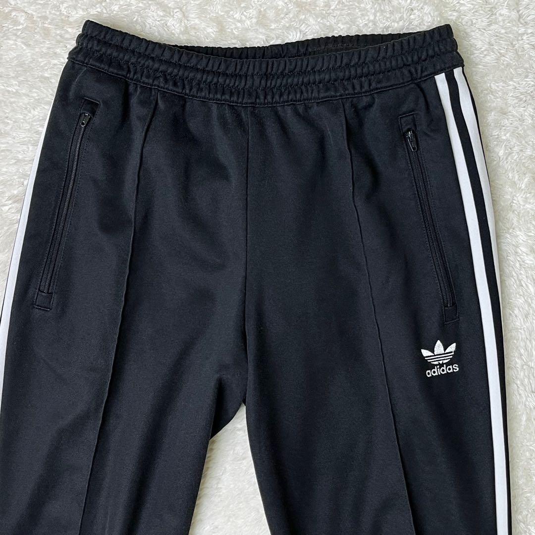 adidasBECKENBAUERアディダスベッケンバウアーセットアップL黒