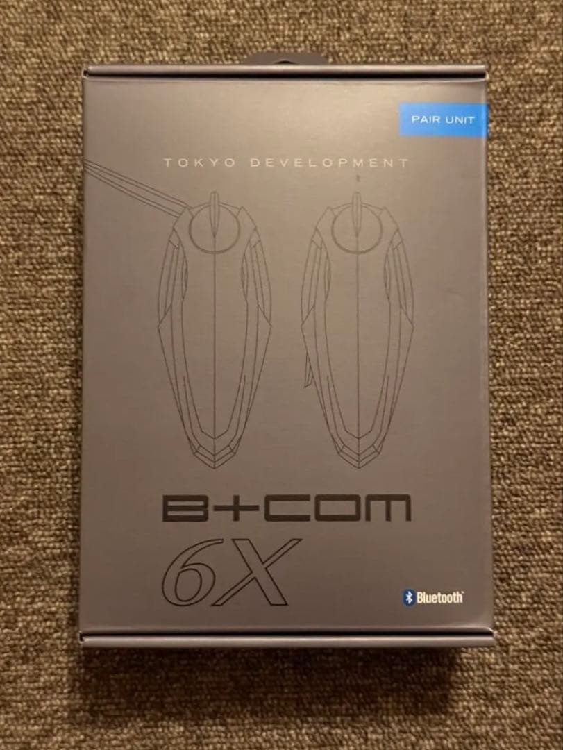 B+COM SB6X ペア ユニット インカム ブラック