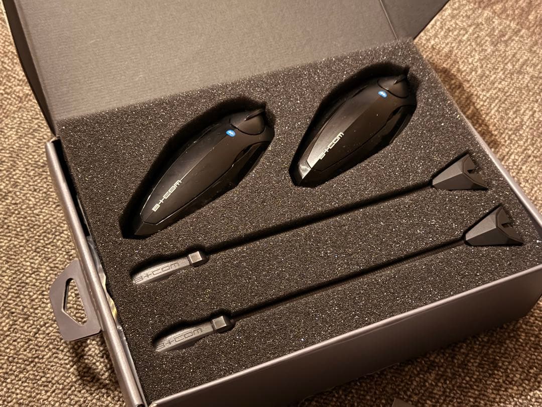 B+COM SB6X ペア ユニット インカム ブラック