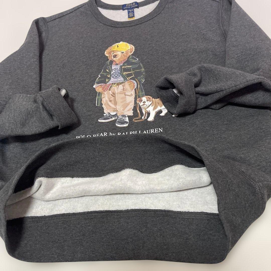 （未使用に近い）ラルフローレン　ボーイズポロベアトレーナー　（L160）