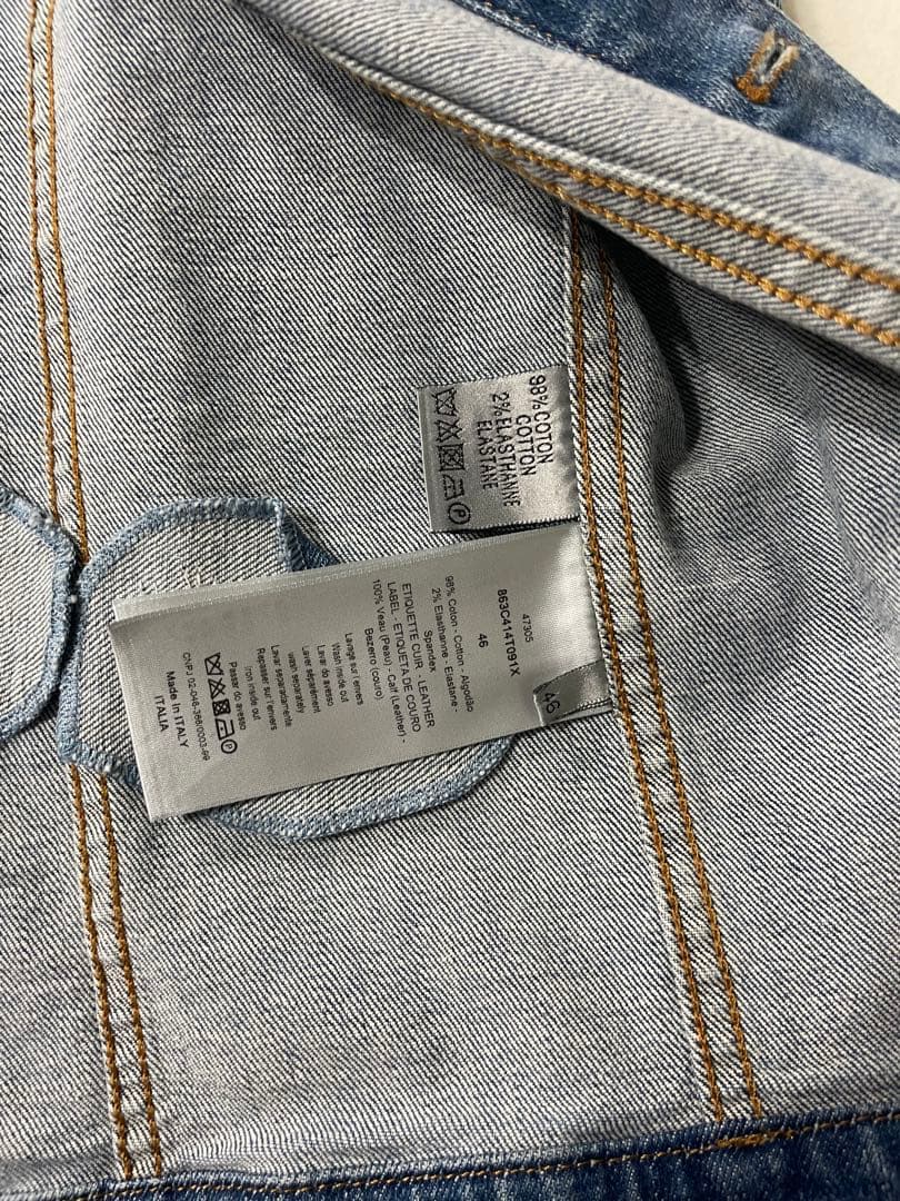 Dior homme denim jacket クリス期　archive