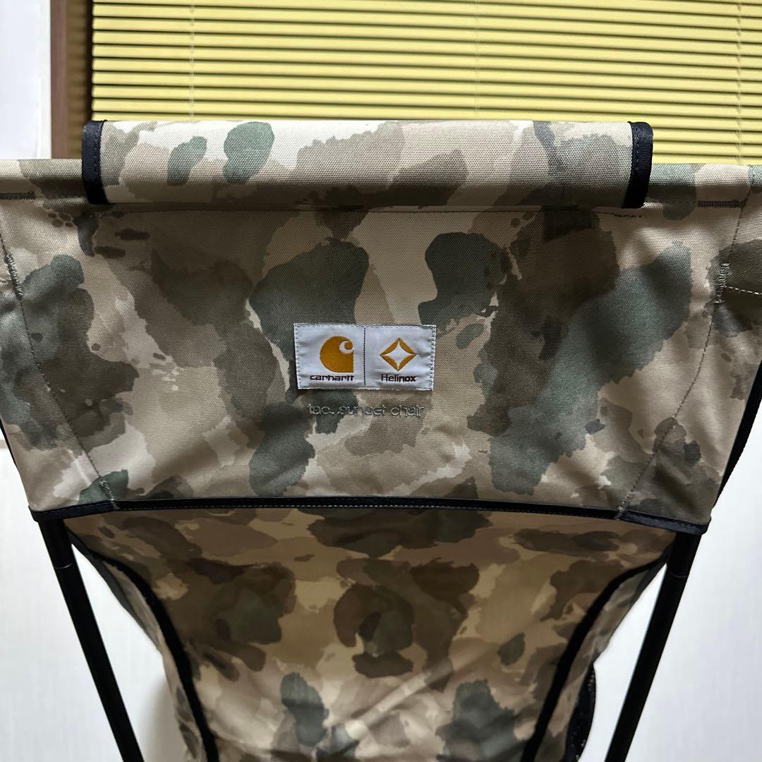 carhartt &Helinoxコラボのアウトドアチェア