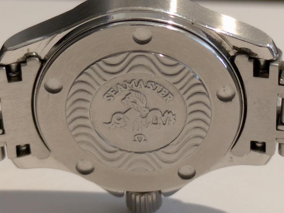 OMEGA/オメガ/シーマスター/クォーツ/レディース/120m/新品電池交換済