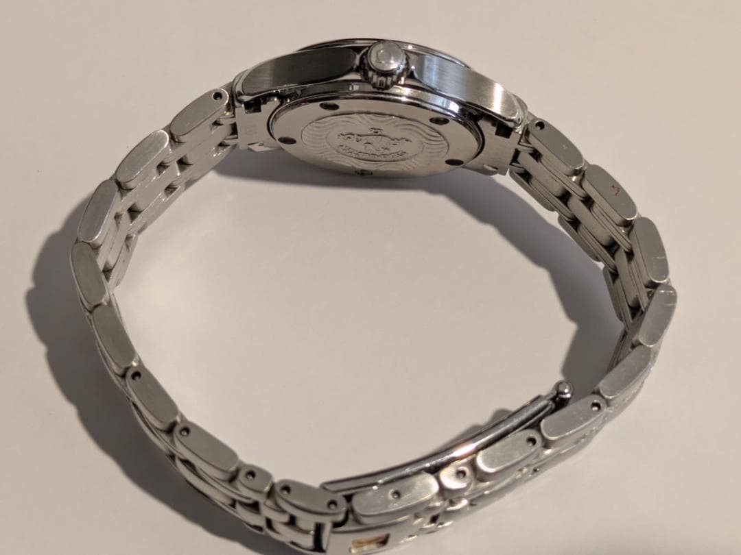 OMEGA/オメガ/シーマスター/クォーツ/レディース/120m/新品電池交換済