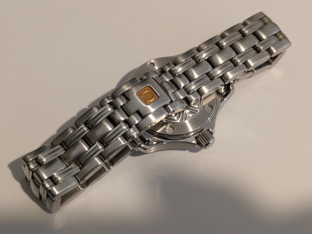 OMEGA/オメガ/シーマスター/クォーツ/レディース/120m/新品電池交換済