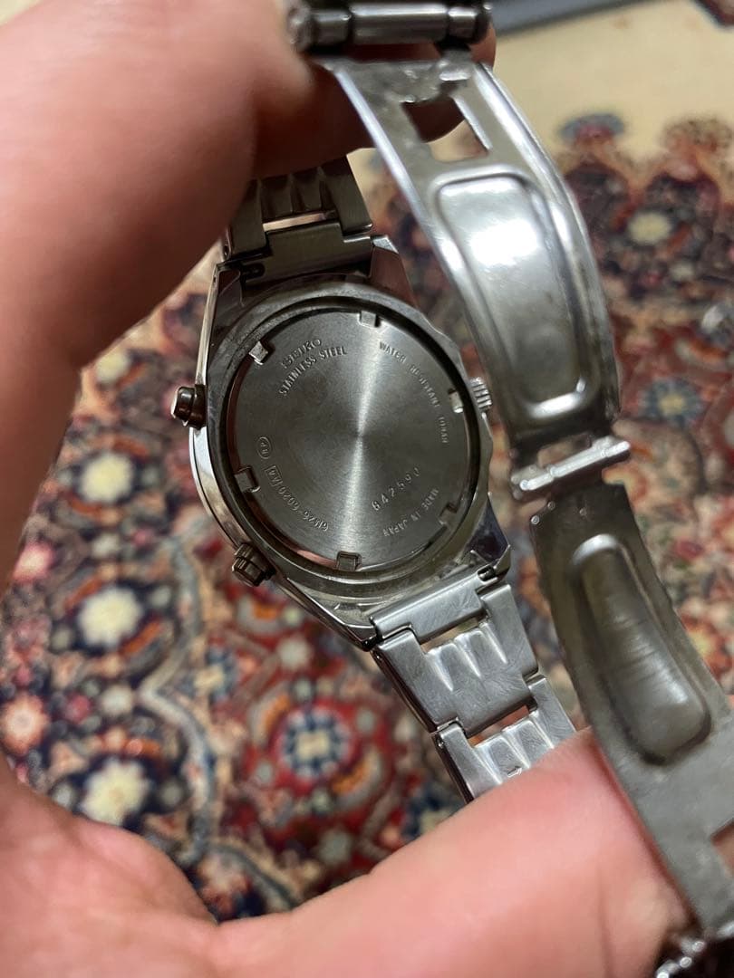 Seiko Chronograph レッドダイヤル