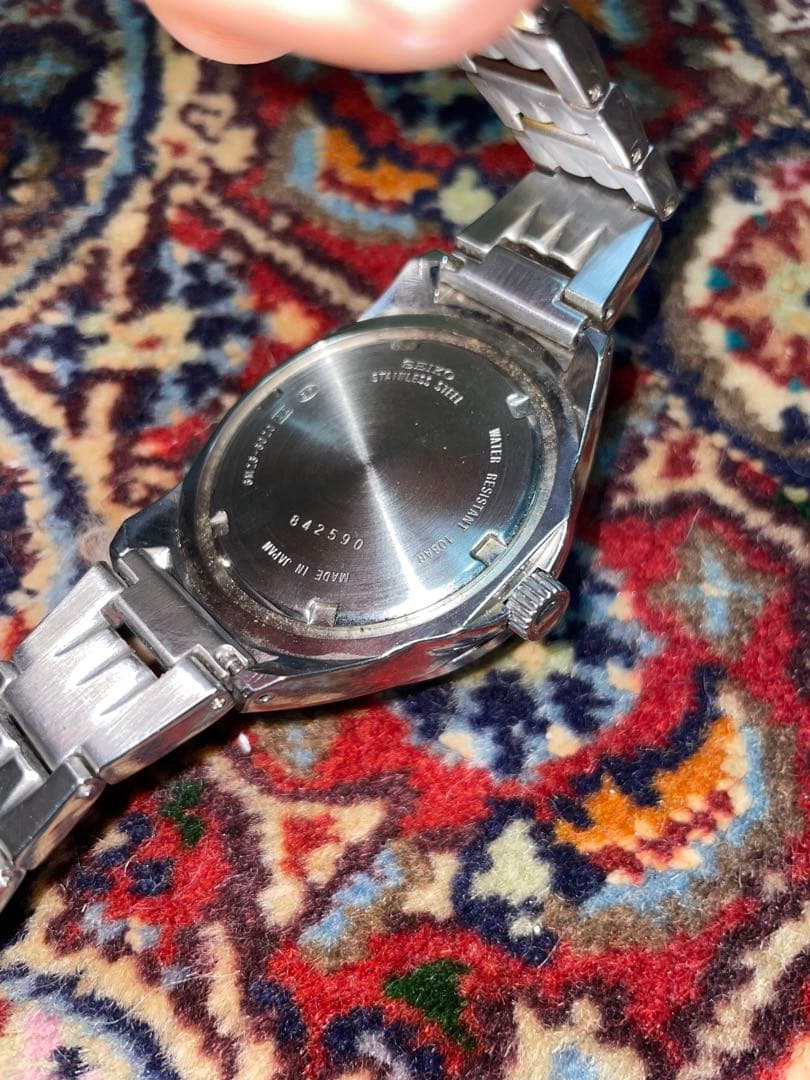 Seiko Chronograph レッドダイヤル