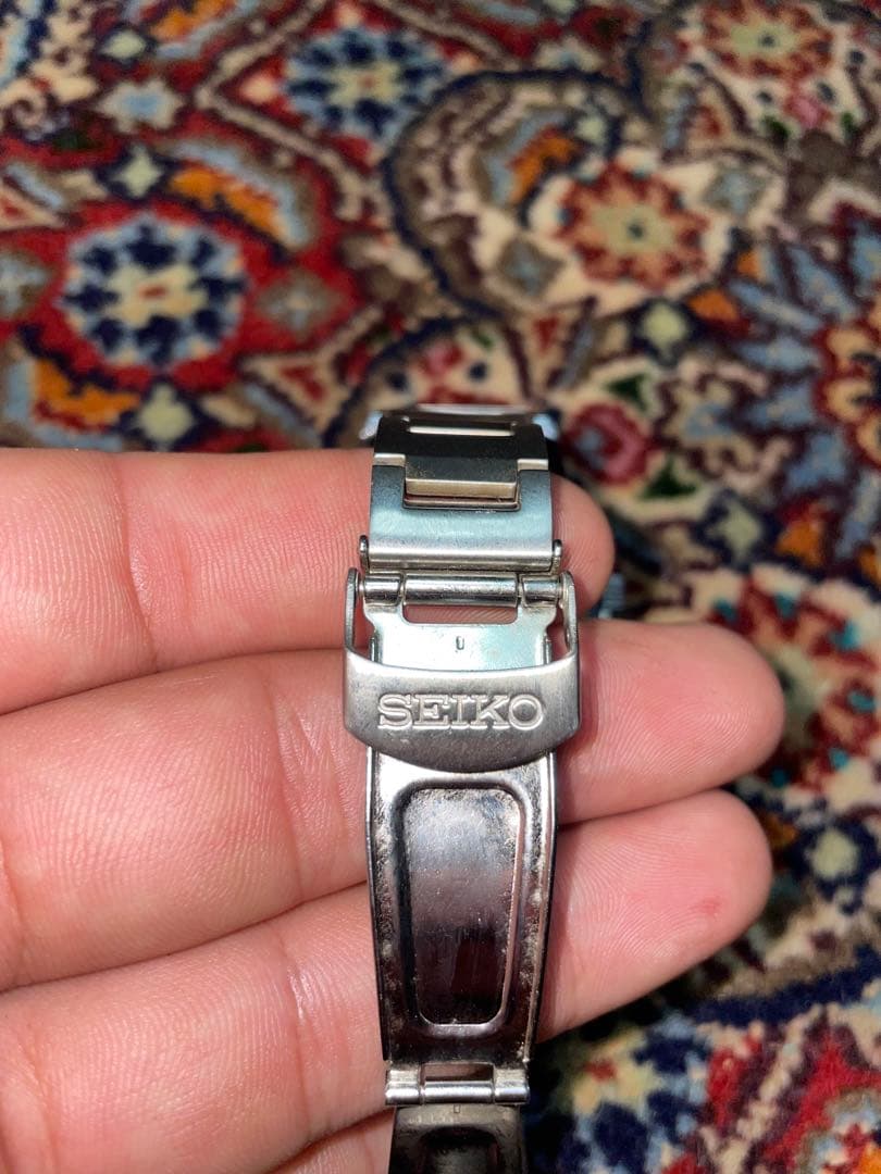Seiko Chronograph レッドダイヤル