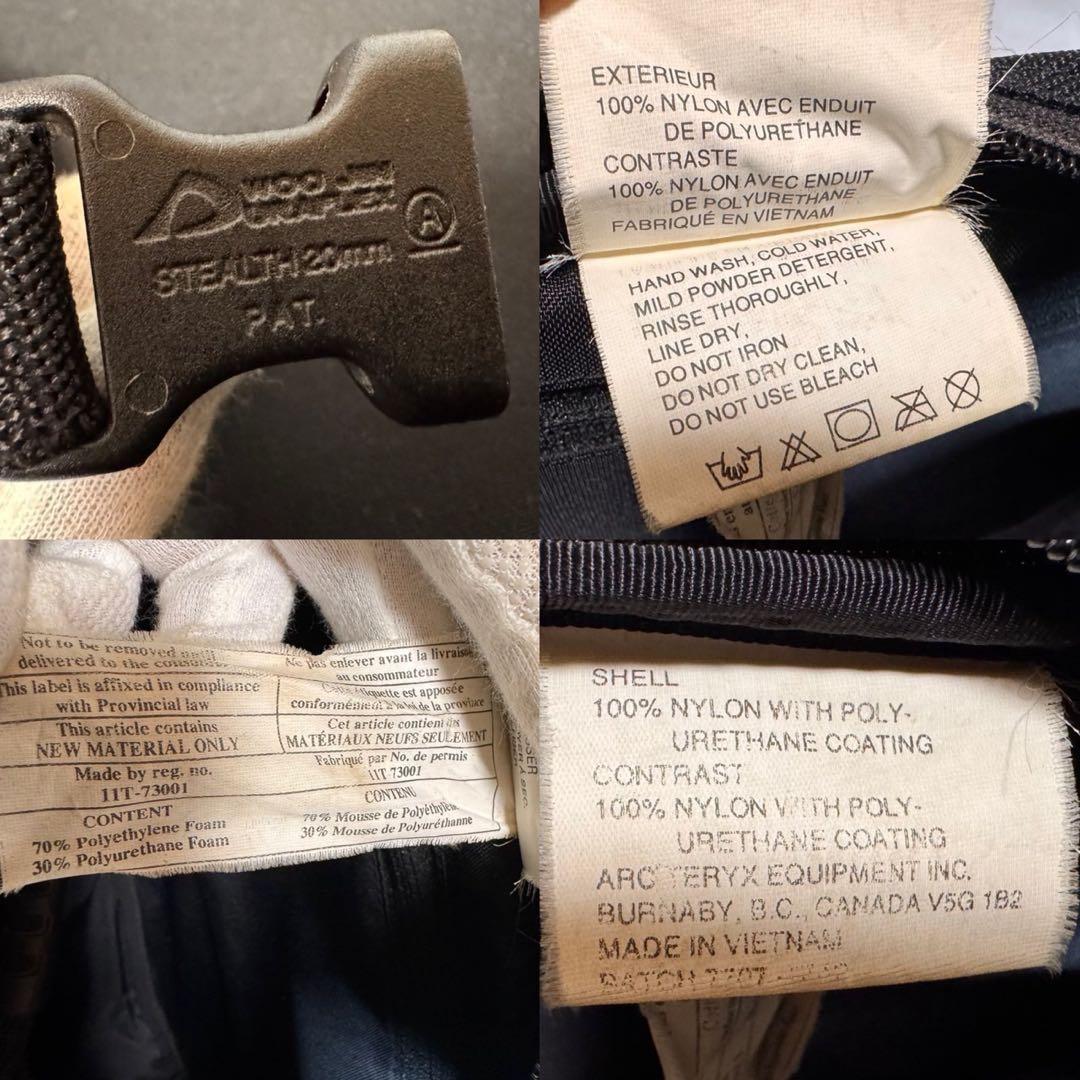 ARC'TERYX blade 21 ブラックバックパック 2way