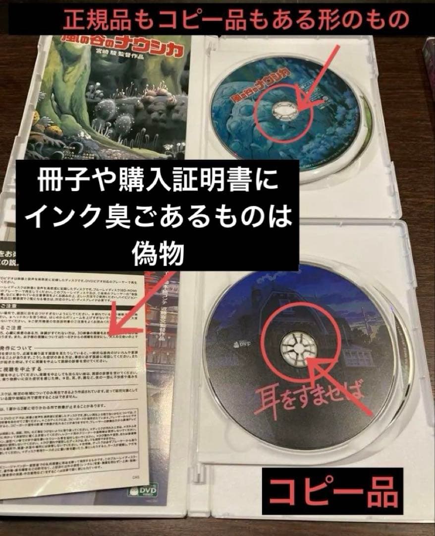 ジブリDVD11枚　本編ディスク10枚ともののけ姫8ヶ国語版合計11枚(199)