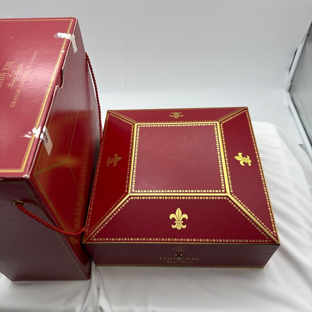 レミーマルタン　ルイ13世　金キャップ　四角形箱　グランドシャンパーニュ　古酒