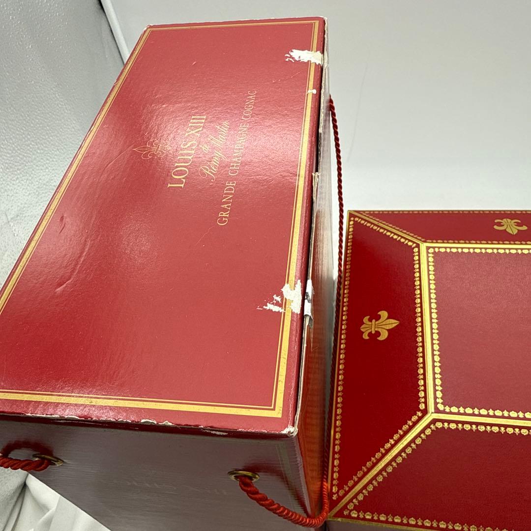 レミーマルタン　ルイ13世　金キャップ　四角形箱　グランドシャンパーニュ　古酒