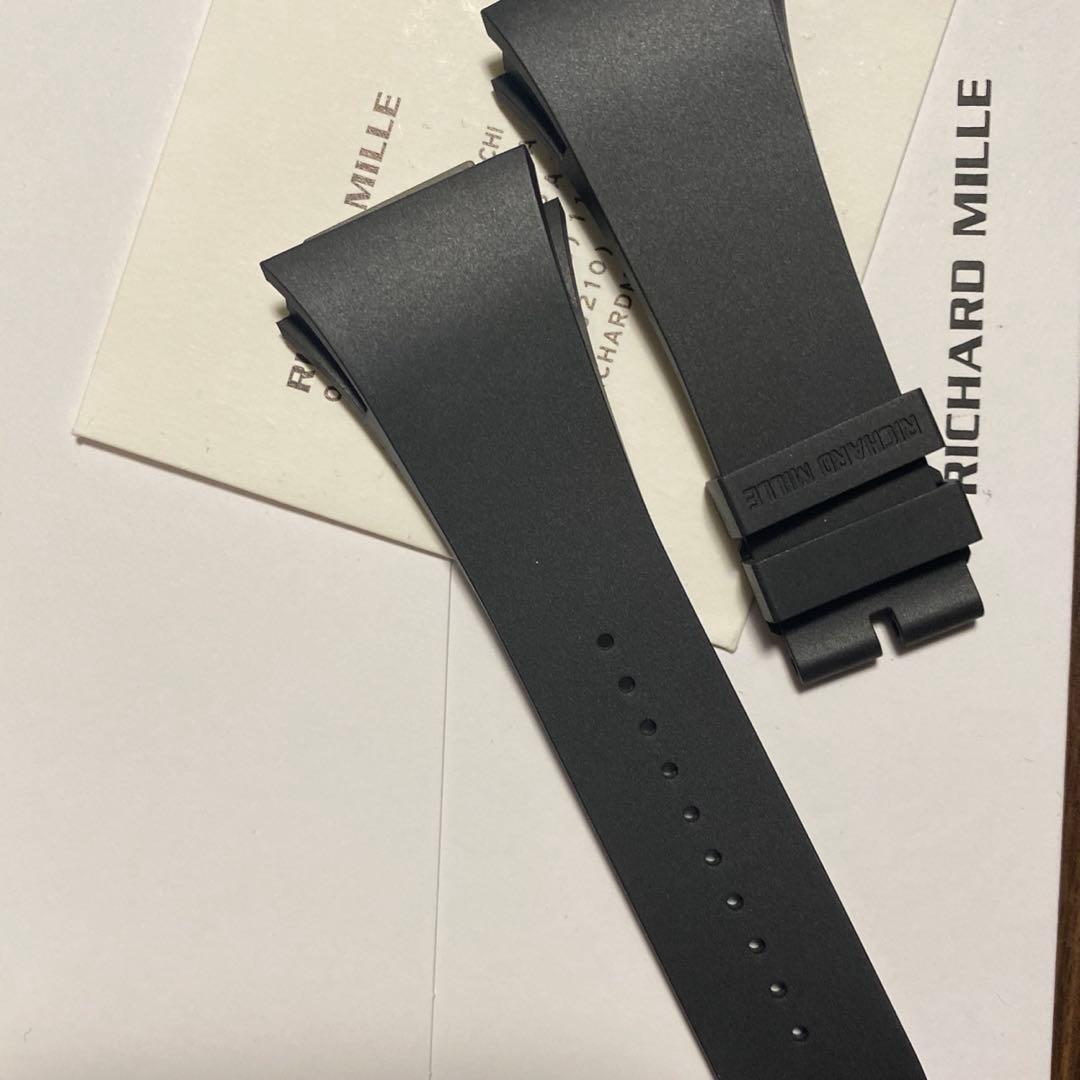 リシャールミル　ラバーベルト 59-01M RM61-01用　ヨハン ブレイク