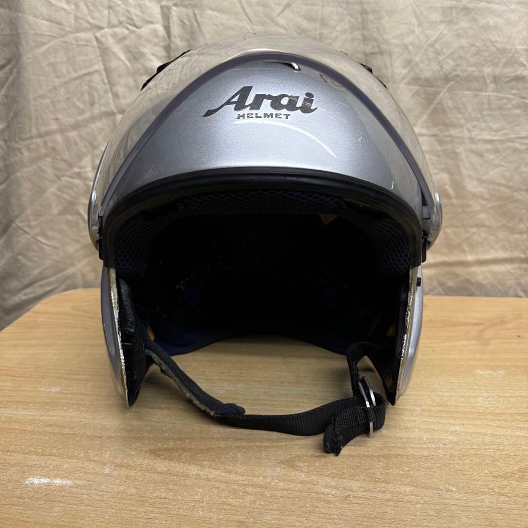 アライ★ARAI SZ-RAM3 65cm ジェットヘルメット シルバー