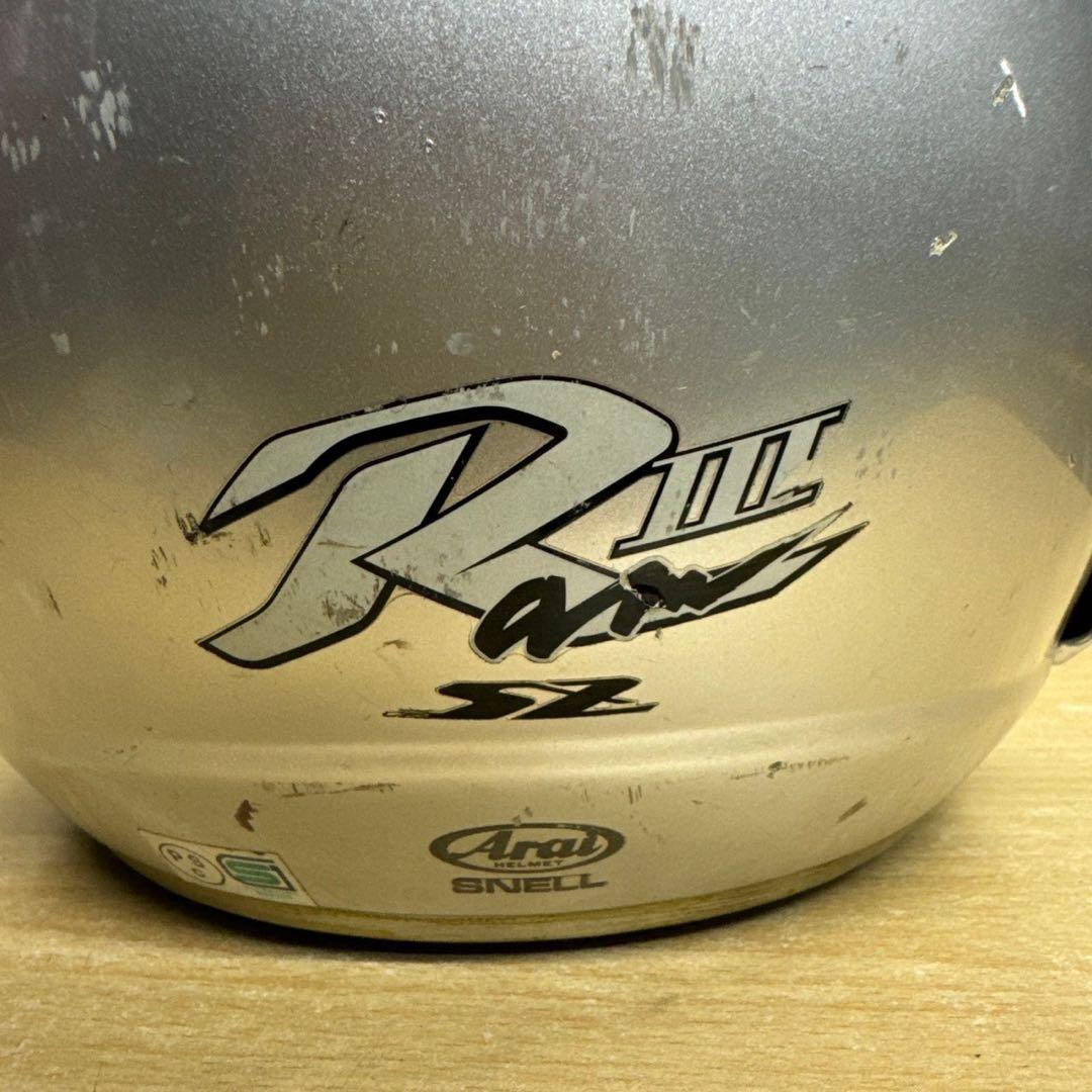 アライ★ARAI SZ-RAM3 65cm ジェットヘルメット シルバー