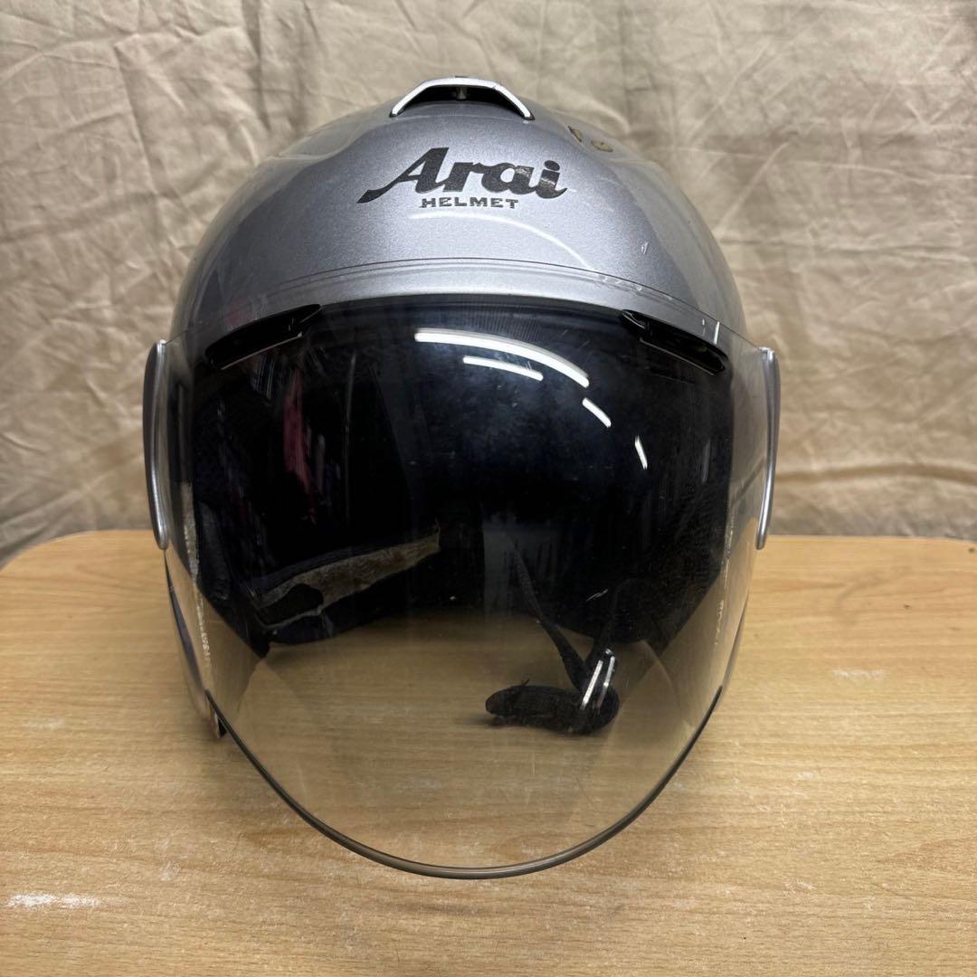 アライ★ARAI SZ-RAM3 65cm ジェットヘルメット シルバー