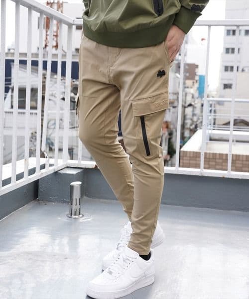 LUXE/R GOLF ストレッチ布帛カーゴパンツ 45940BGM