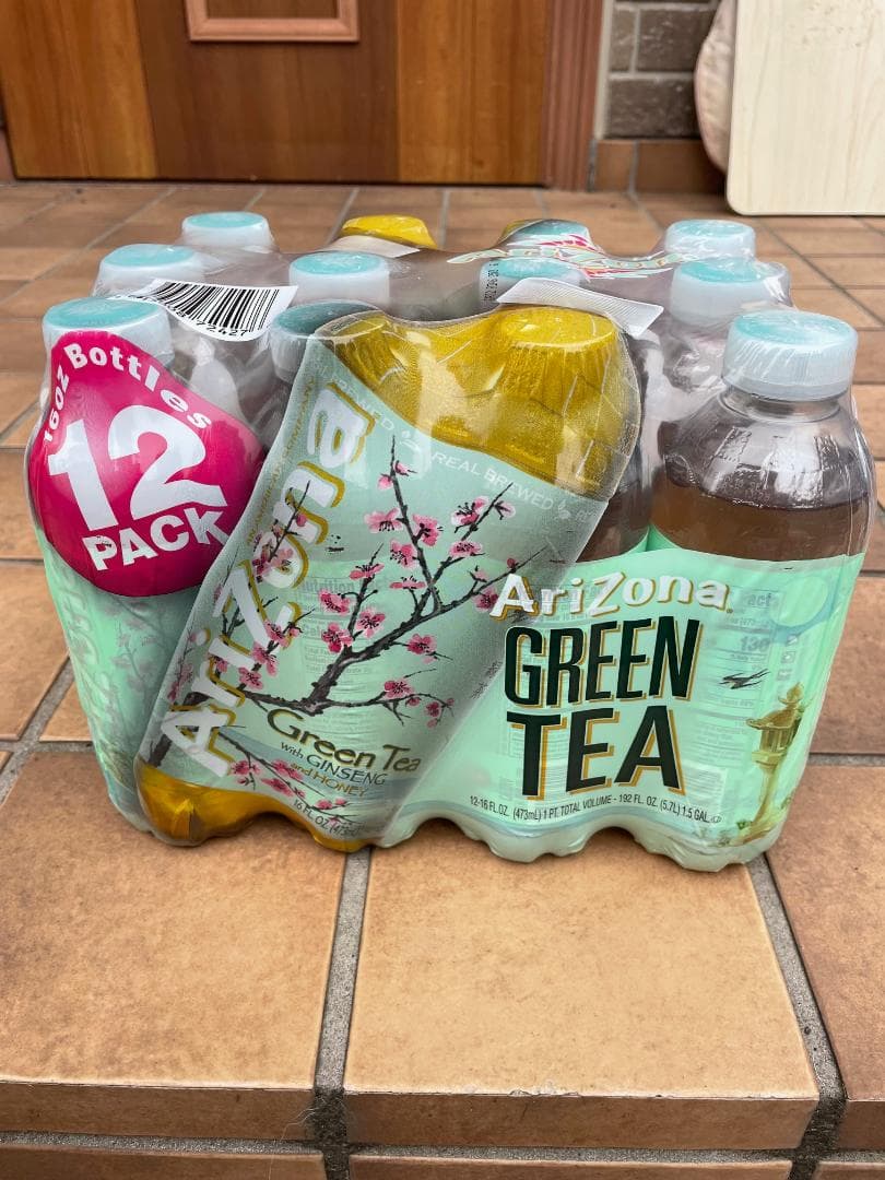 ARIZONA GREEN TEA アリゾナグリーンティ ペットボトル 12本入