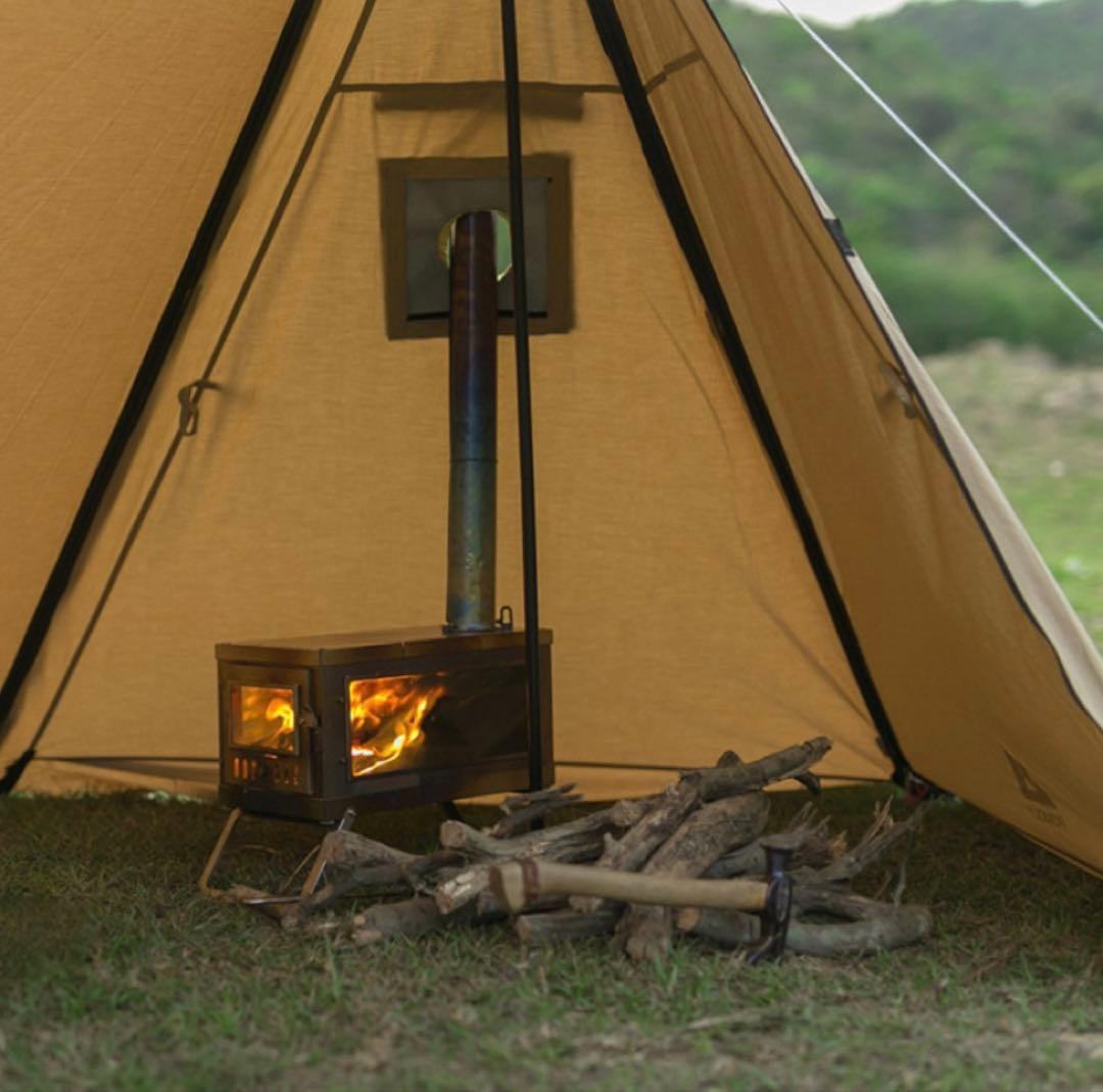 POMOLY FORT TC パップテント | 1-2人用 （煙突穴付き）軍幕