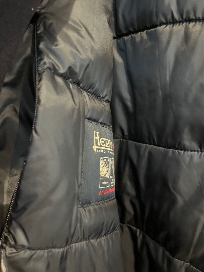 HERNO ヘルノ IN-TECH コート ネイビー　52 ネイビー　フーディ