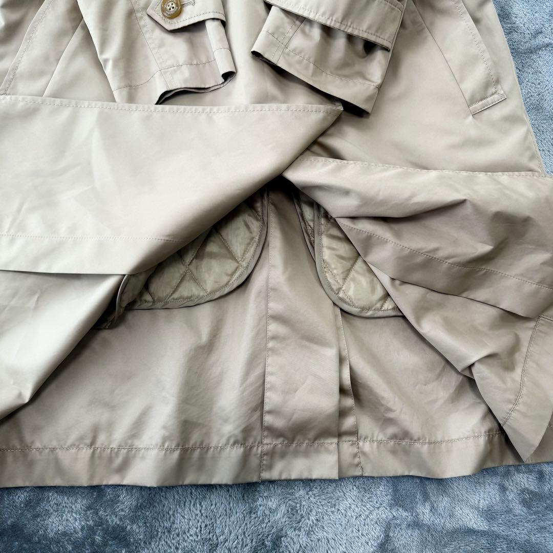 マッキントッシュフィソロフィー M ライナー付 トレンチコート ダブルブレスト