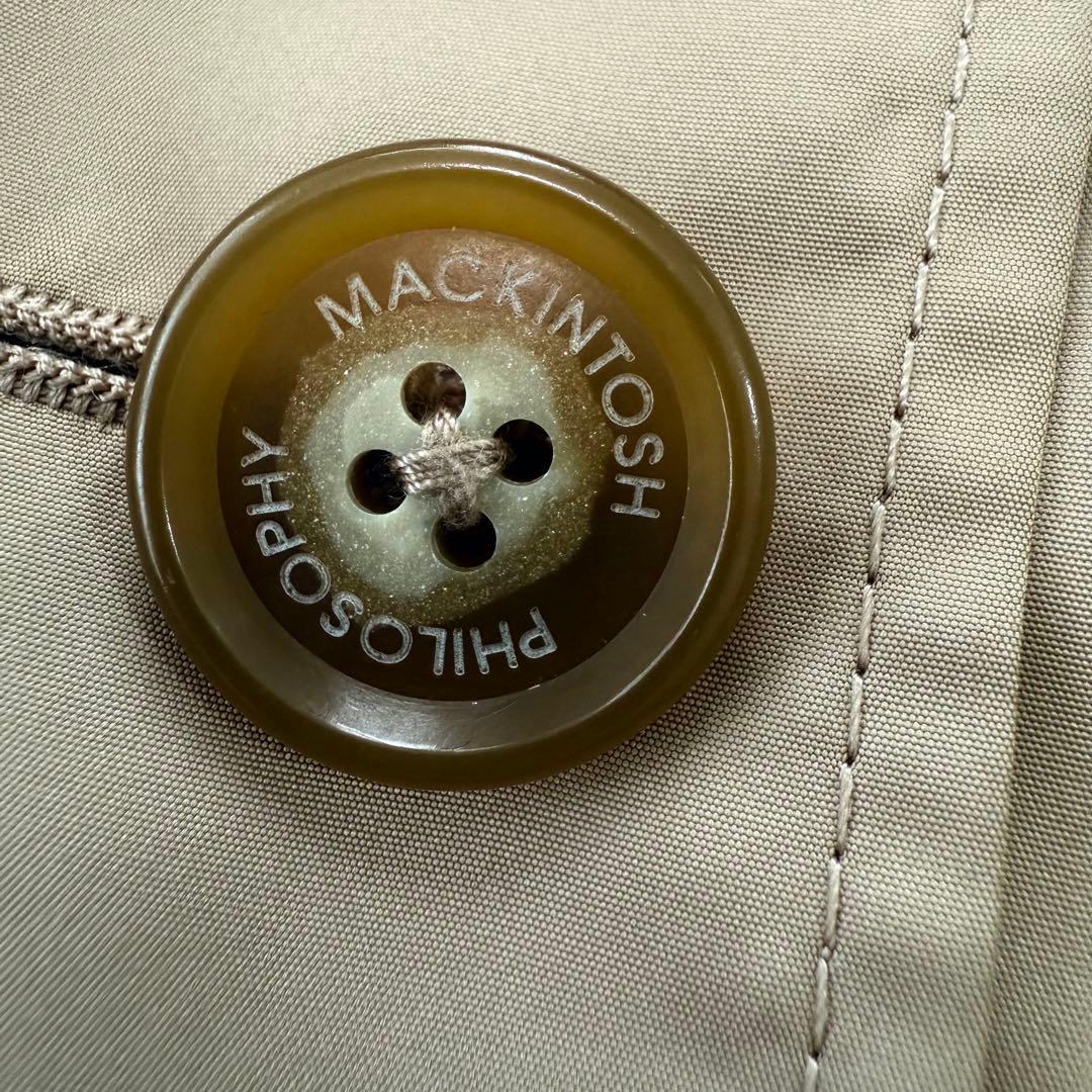 マッキントッシュフィソロフィー M ライナー付 トレンチコート ダブルブレスト