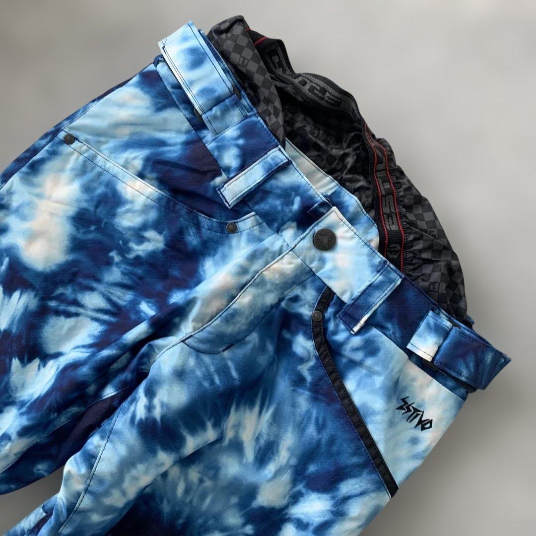 ESTIVOタイダイ柄 スキーウェアスノーボードウェア ユニセックス