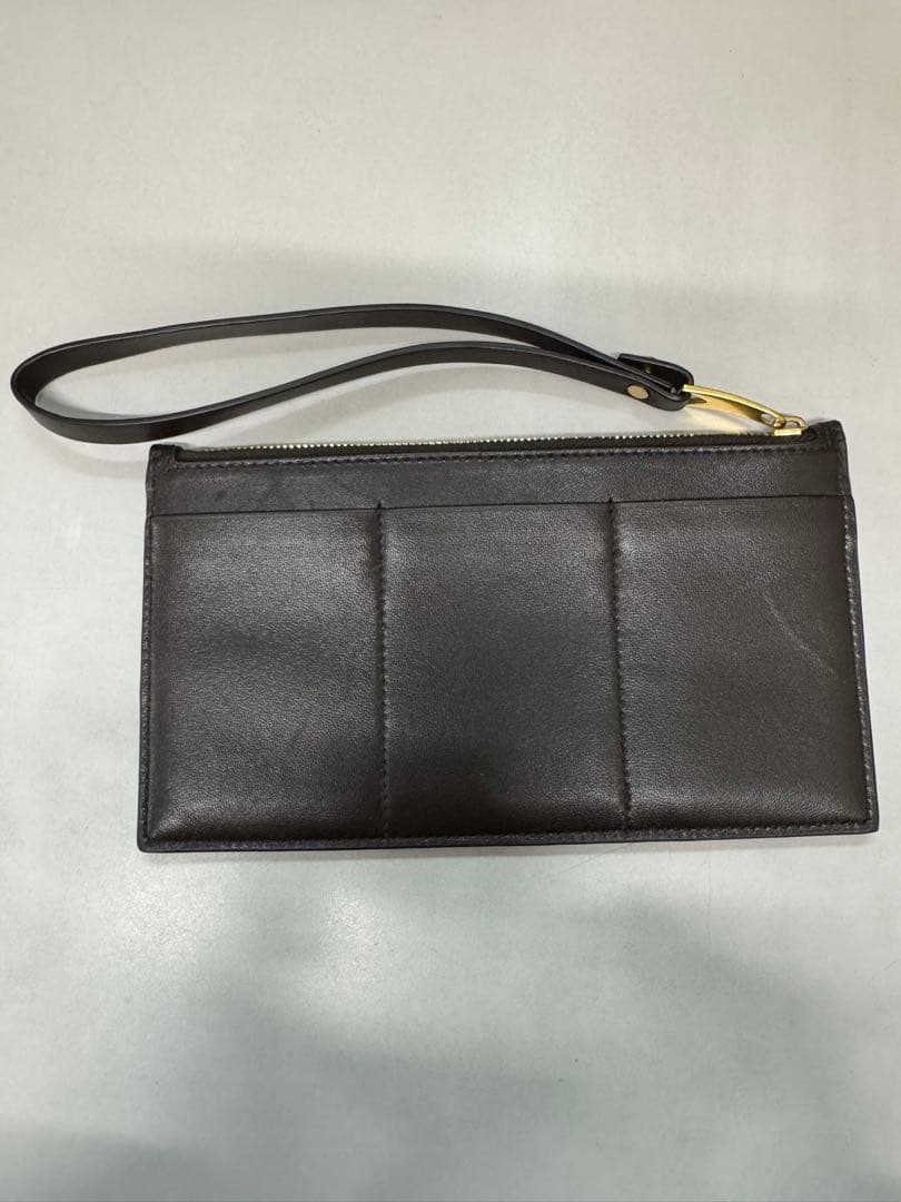 ボッテガ レザー クラッチバッグ　ストラップ　フラグメントケース