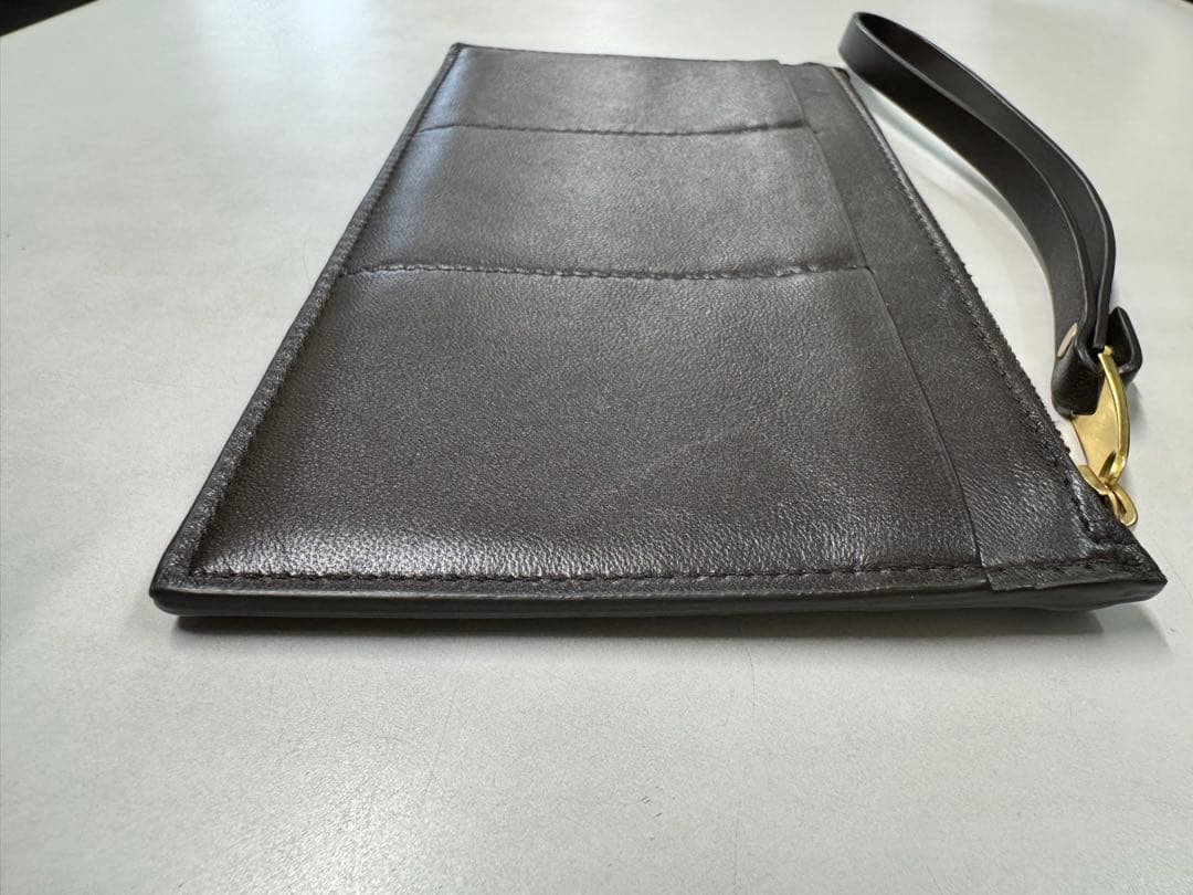 ボッテガ レザー クラッチバッグ　ストラップ　フラグメントケース