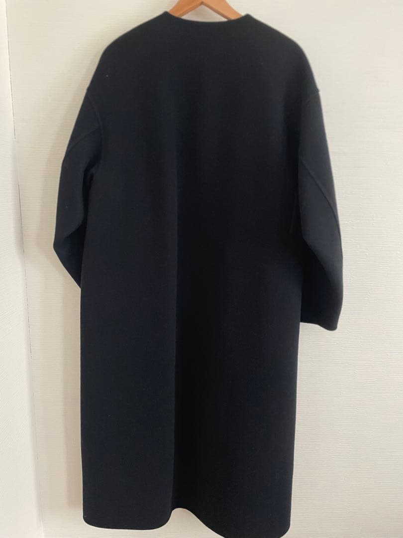 HYKE ハイクDOUBLE FACE TRENCH BLACKサイズ1