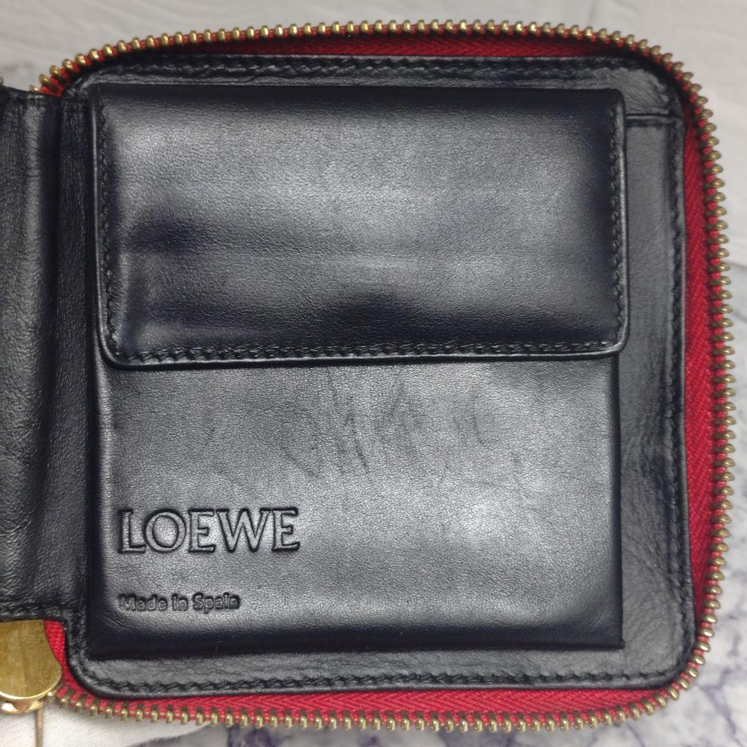192 LOEWE　ロエベ　パズル　ラウンドファスナー　ケース　小銭入れ