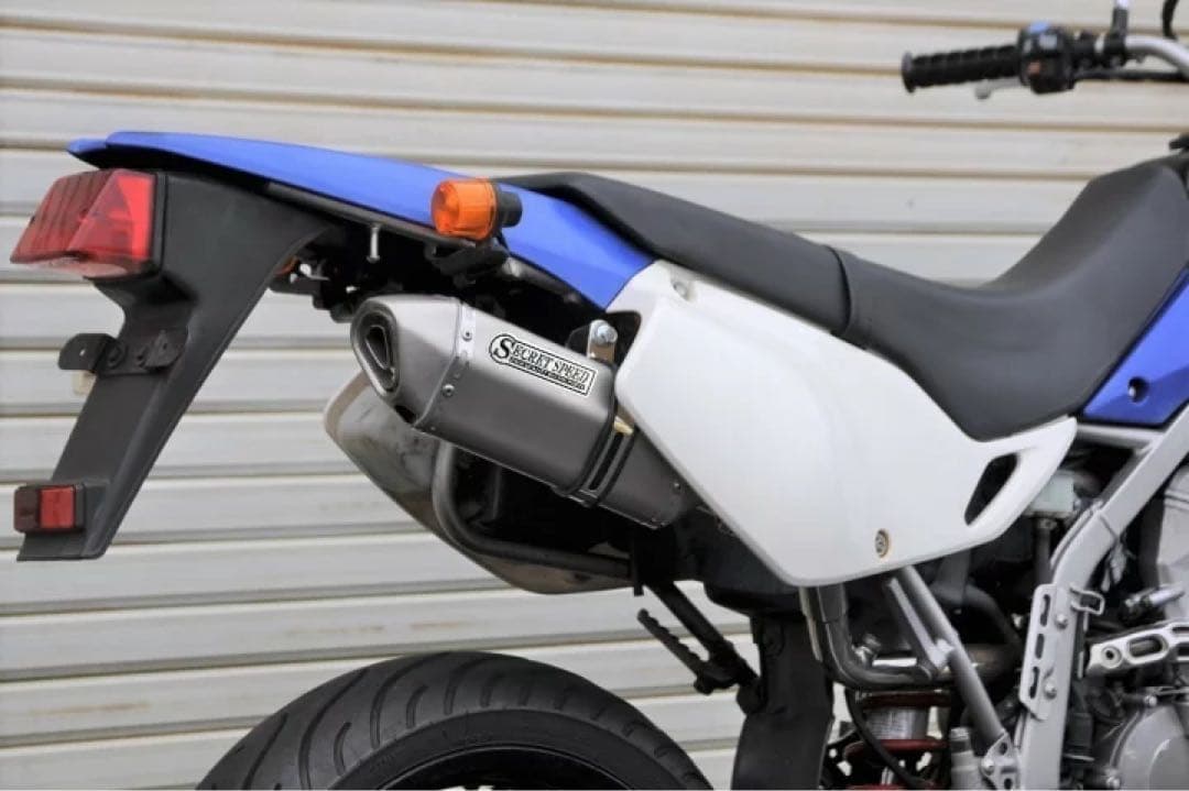 スリップオンマフラー異形サイレンサーソリッドKLX125マフラー