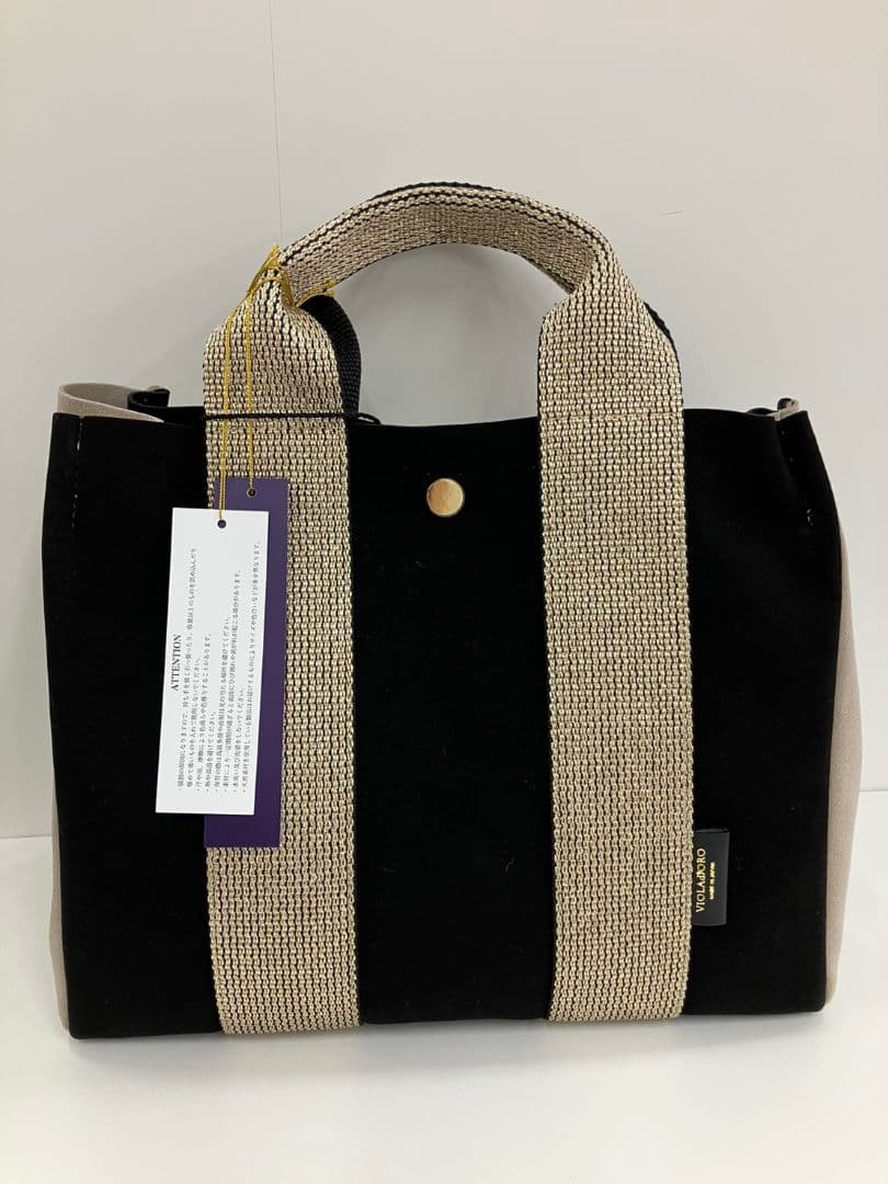 【ヴィオラドーロ　レディース　トートバッグ】布製トートバッグ付き