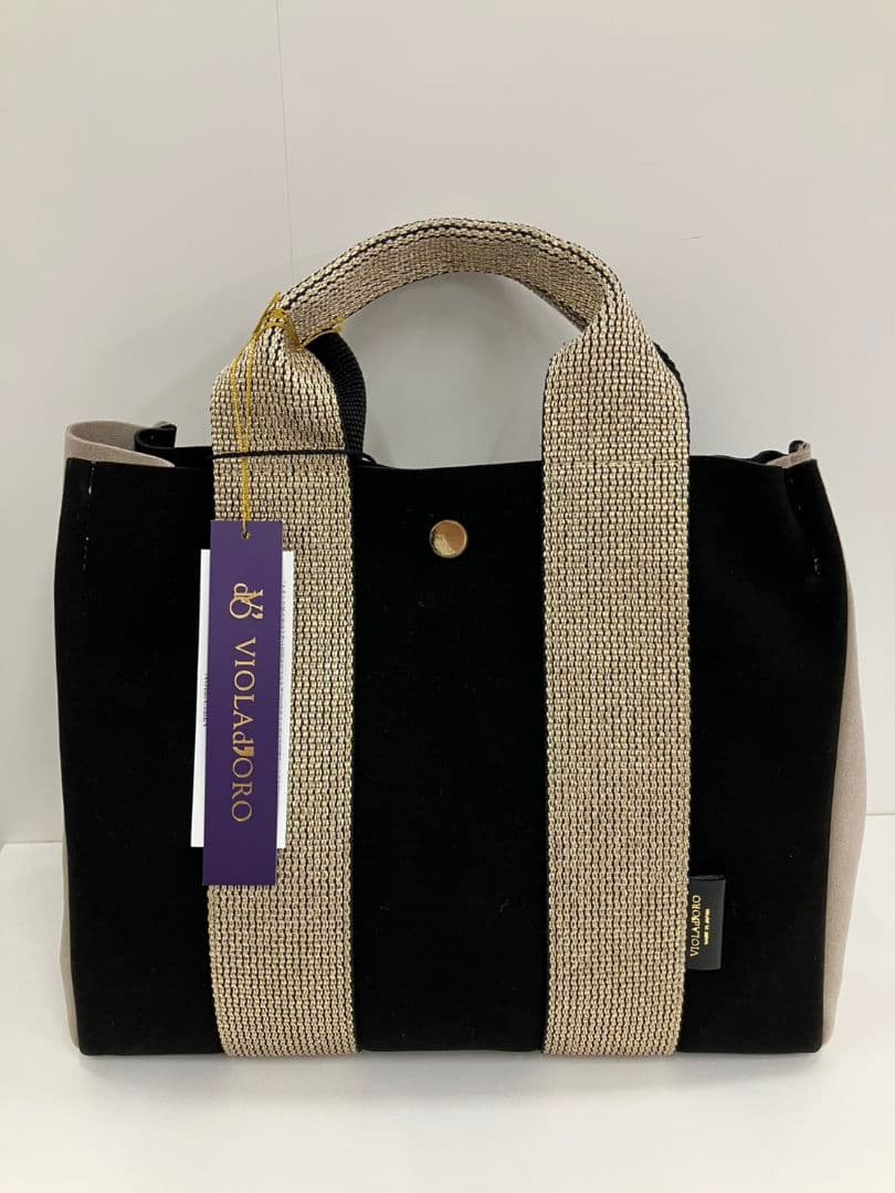 【ヴィオラドーロ　レディース　トートバッグ】布製トートバッグ付き