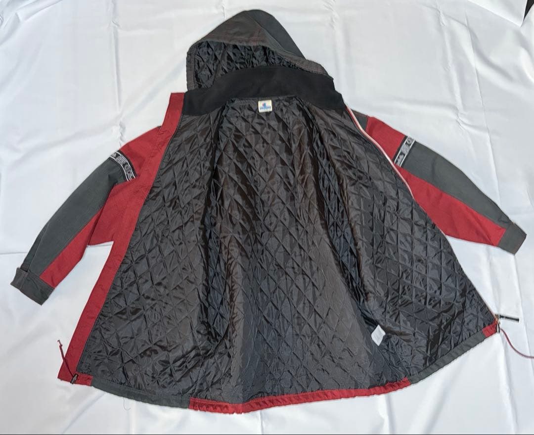 Champion赤/グレー スノーボードジャケット LLサイズ