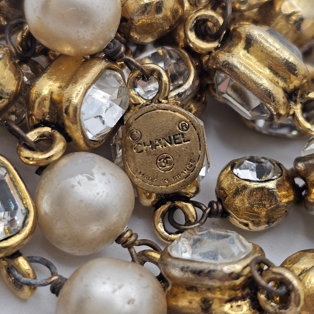 シャネル ヴィンテージ ロングネックレス 96cm