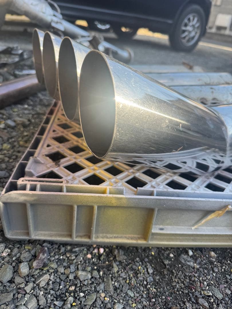 ドレキンマフラー　4本出し　ステンレス製