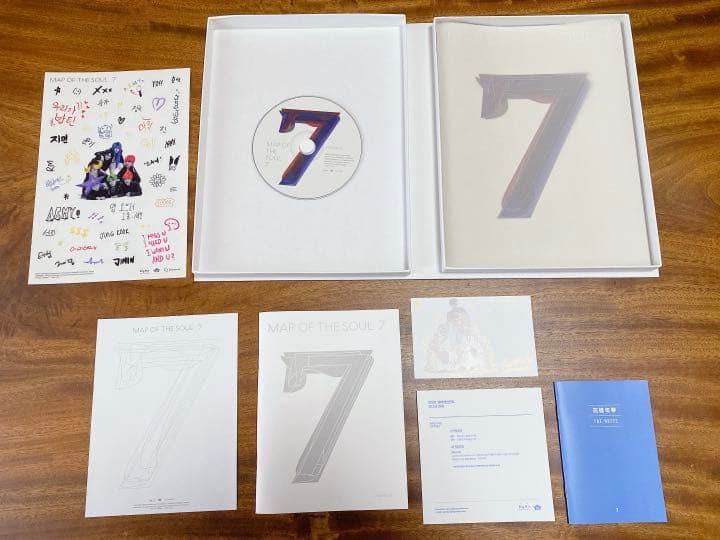 【匿名配送】MAP OF THE SEOUL 7 Version 1,2,3,4