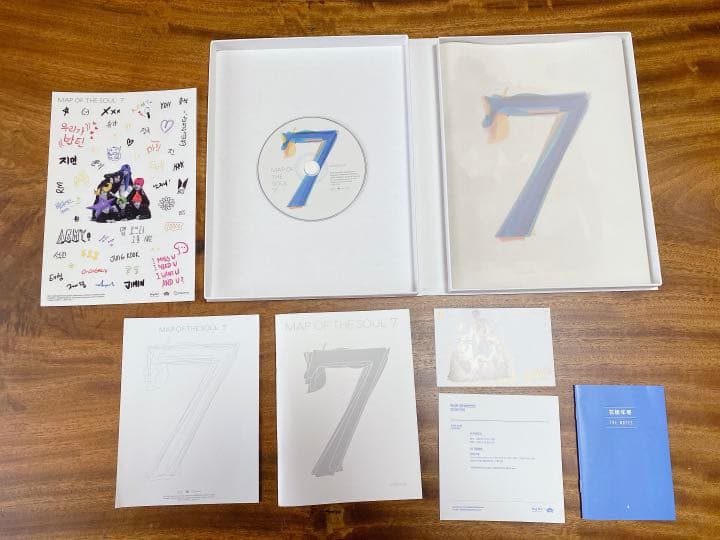 【匿名配送】MAP OF THE SEOUL 7 Version 1,2,3,4