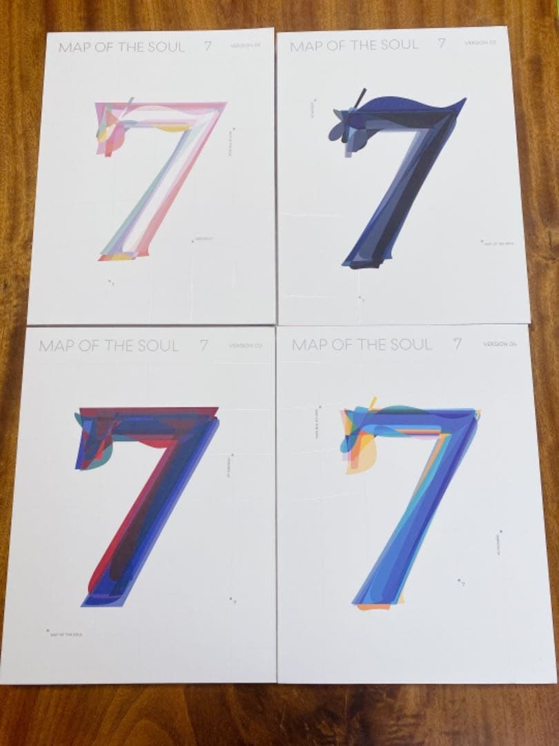 【匿名配送】MAP OF THE SEOUL 7 Version 1,2,3,4