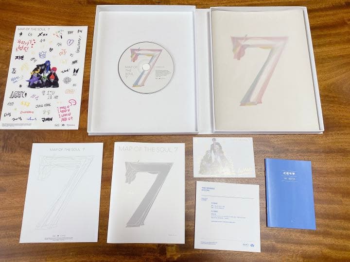 【匿名配送】MAP OF THE SEOUL 7 Version 1,2,3,4