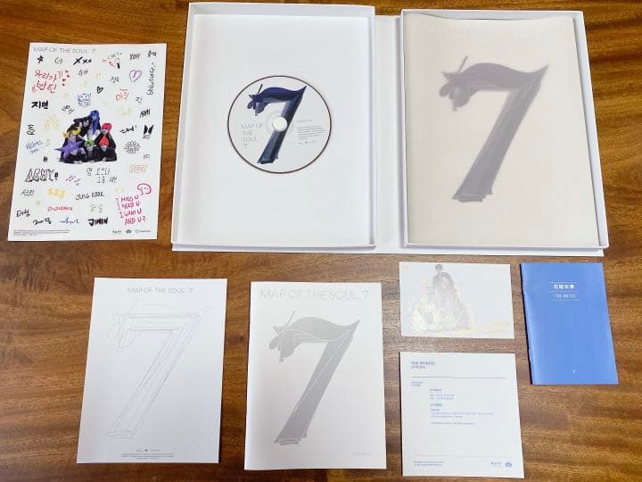 【匿名配送】MAP OF THE SEOUL 7 Version 1,2,3,4