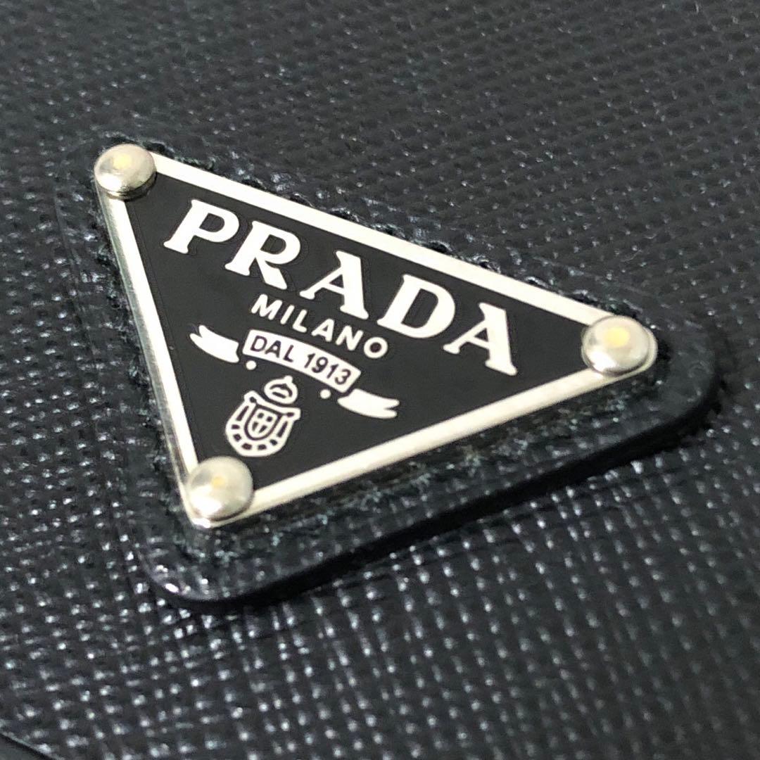 超美品✨PRADA iPhone14 Plus/Pro Maxギャランティー 黒