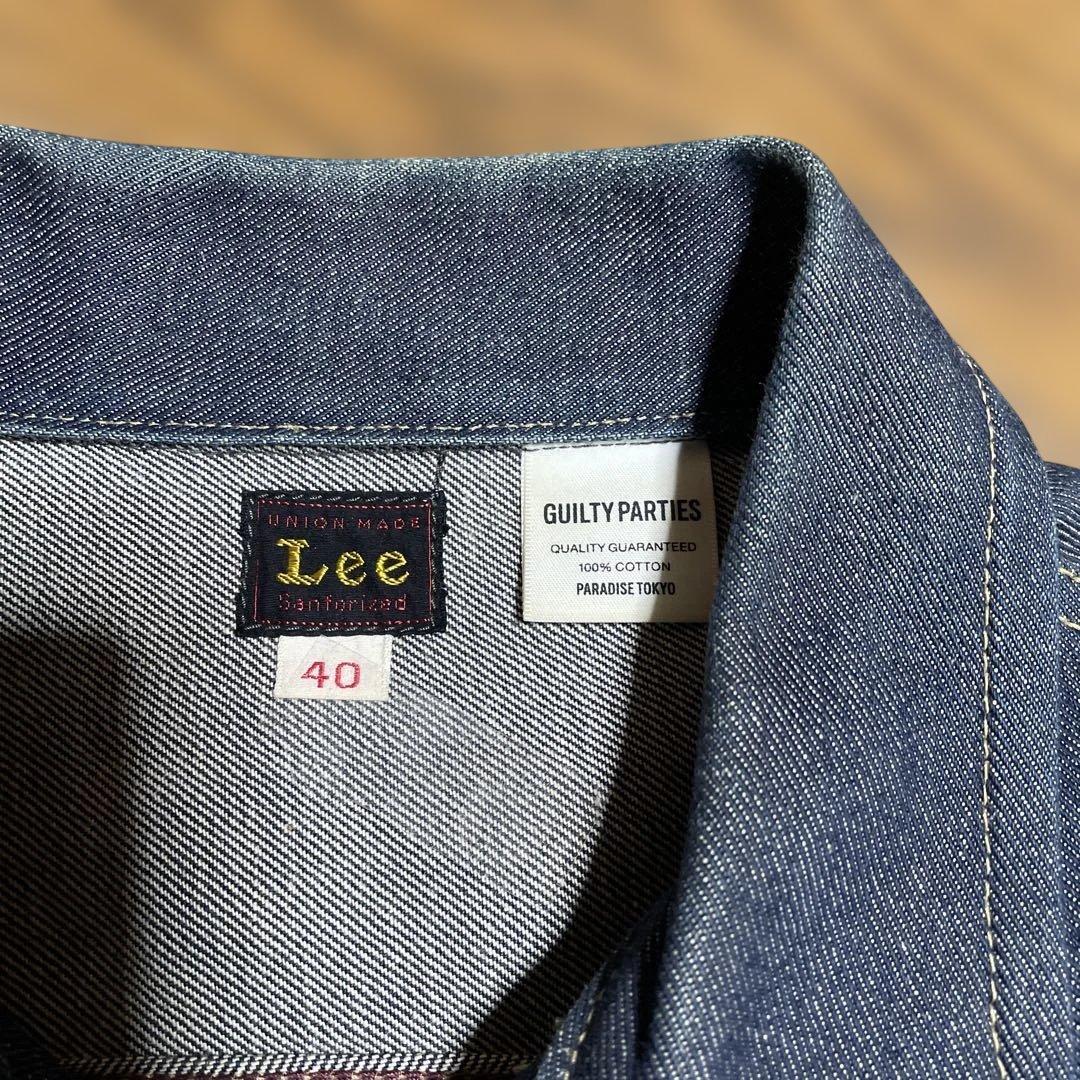 ワコマリアLEEデニムジャケット40