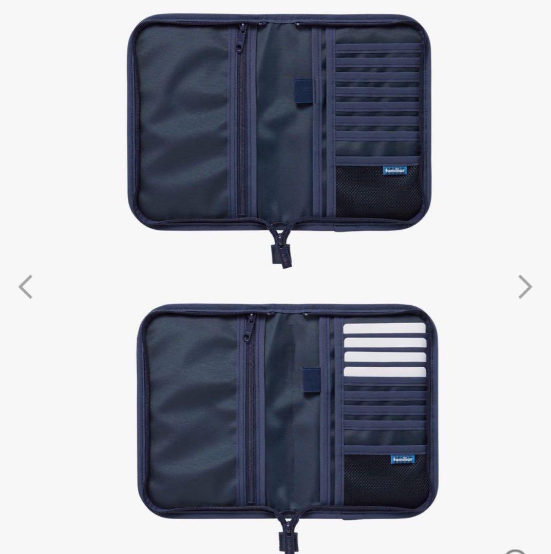 【送料込】ファミリア 母子手帳ケース マルチケース　リバティ柄 001