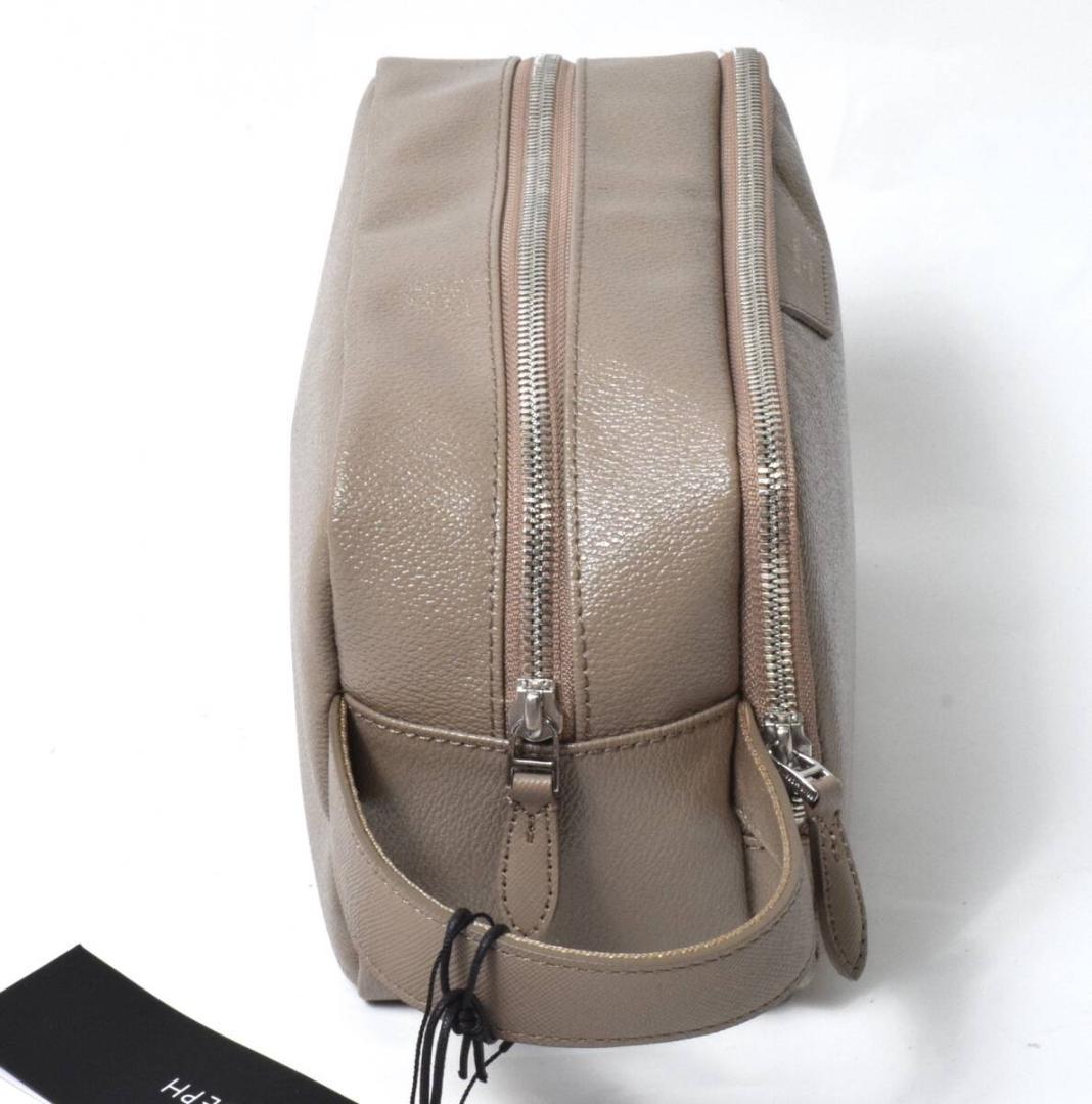 新品 ペッレモルビダ ゴルフ ポーチ クラッチバッグ トープ PMO-PG012