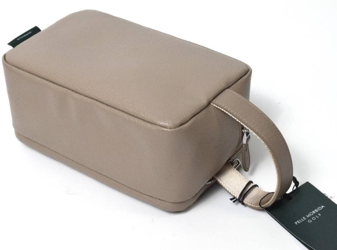 新品 ペッレモルビダ ゴルフ ポーチ クラッチバッグ トープ PMO-PG012