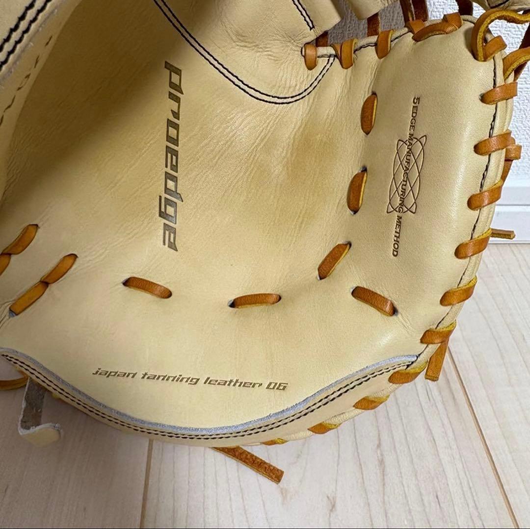 【新品未使用】 キャッチャーミット 硬式 SSK 栄 捕手用 キャメル×タン