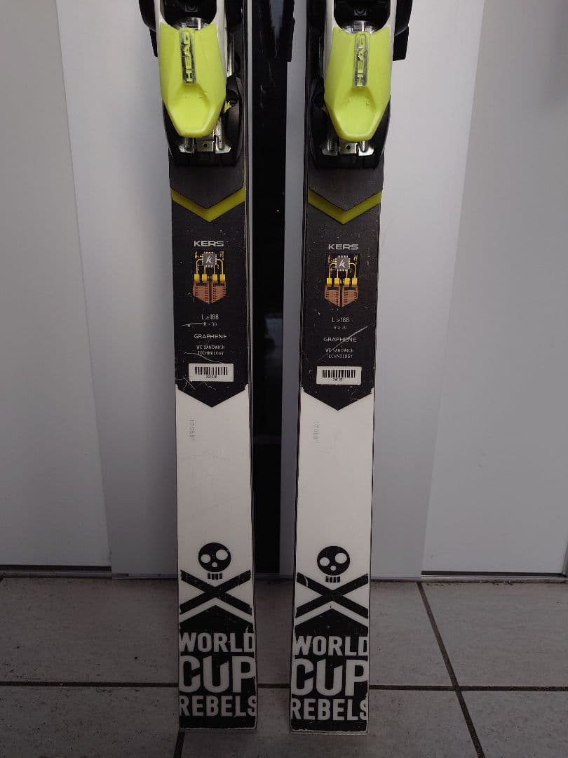 【処分価格・お買い得】HEAD　188cm R30