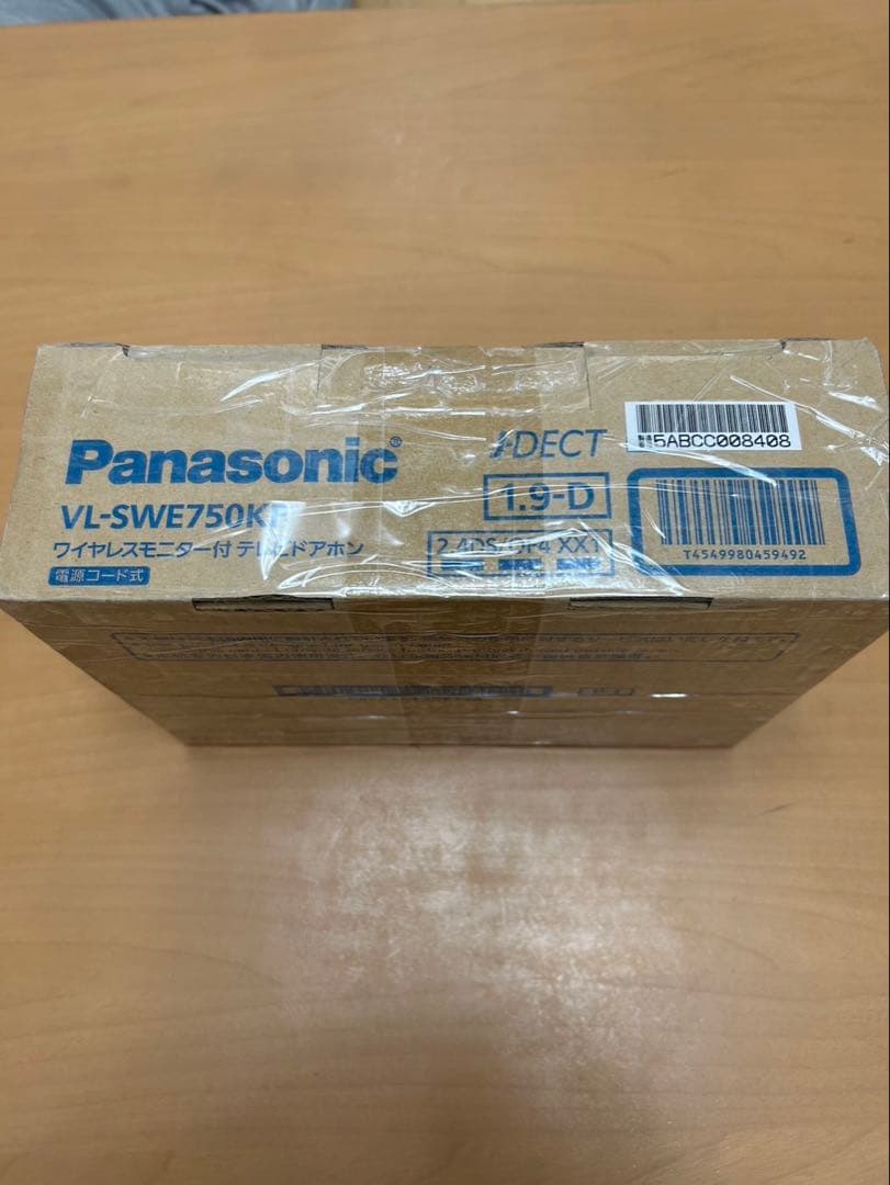 パナソニック VL-SWE750KFモニター付テレビドアホン セット新品未使用品